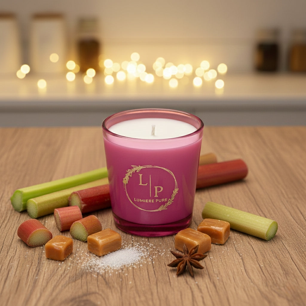 Lõhnaküünal "Vürtsikas rabarberimarmelaad"