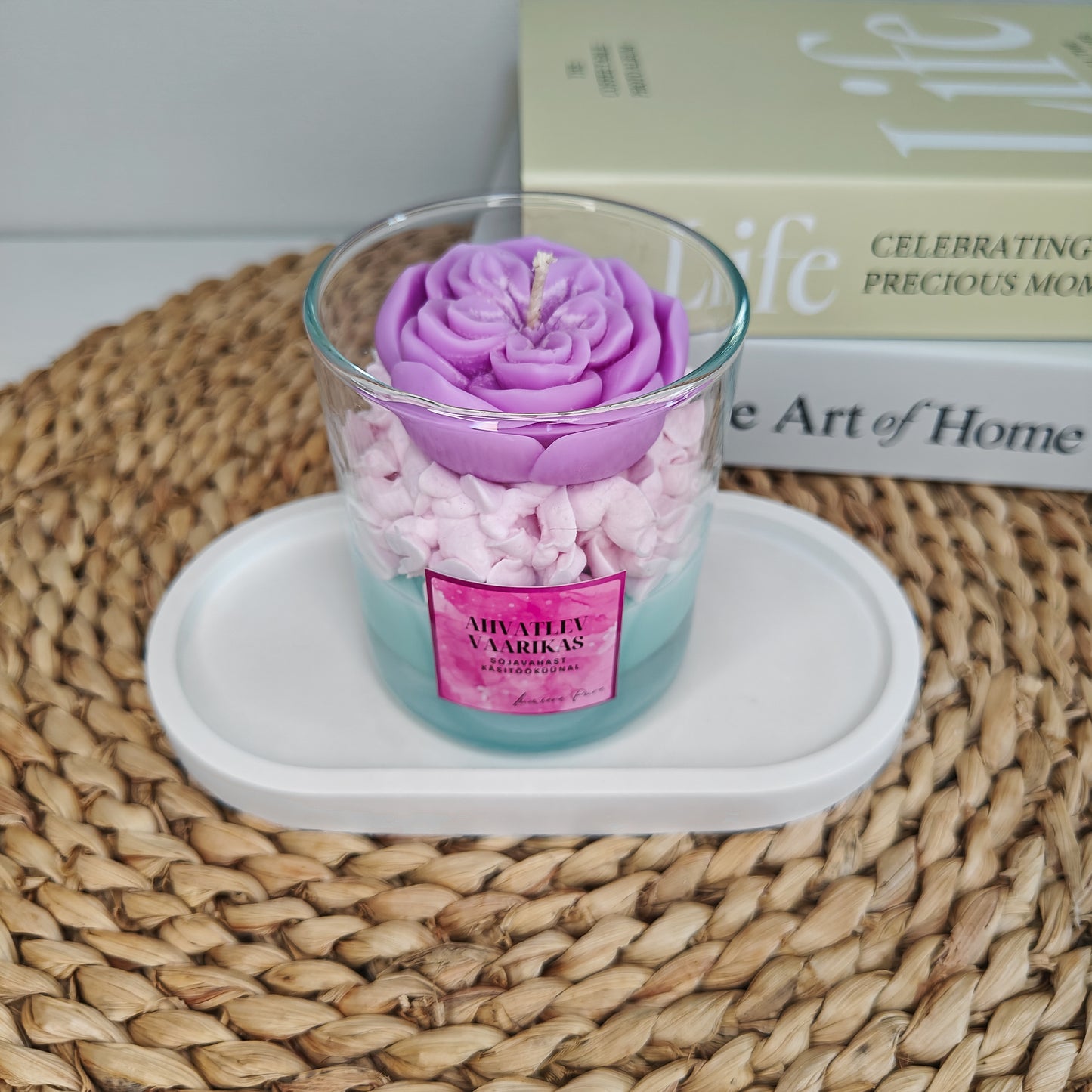 Lõhnaküünal "Ahvatlev vaarikas"