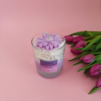 Lõhnaküünal "Lummav ploom & rabarber"