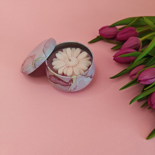 Väike lõhnaküünal "Lummav ploom & rabarber"