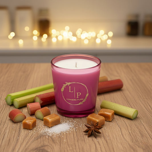 Lõhnaküünal "Vürtsikas rabarberimarmelaad"