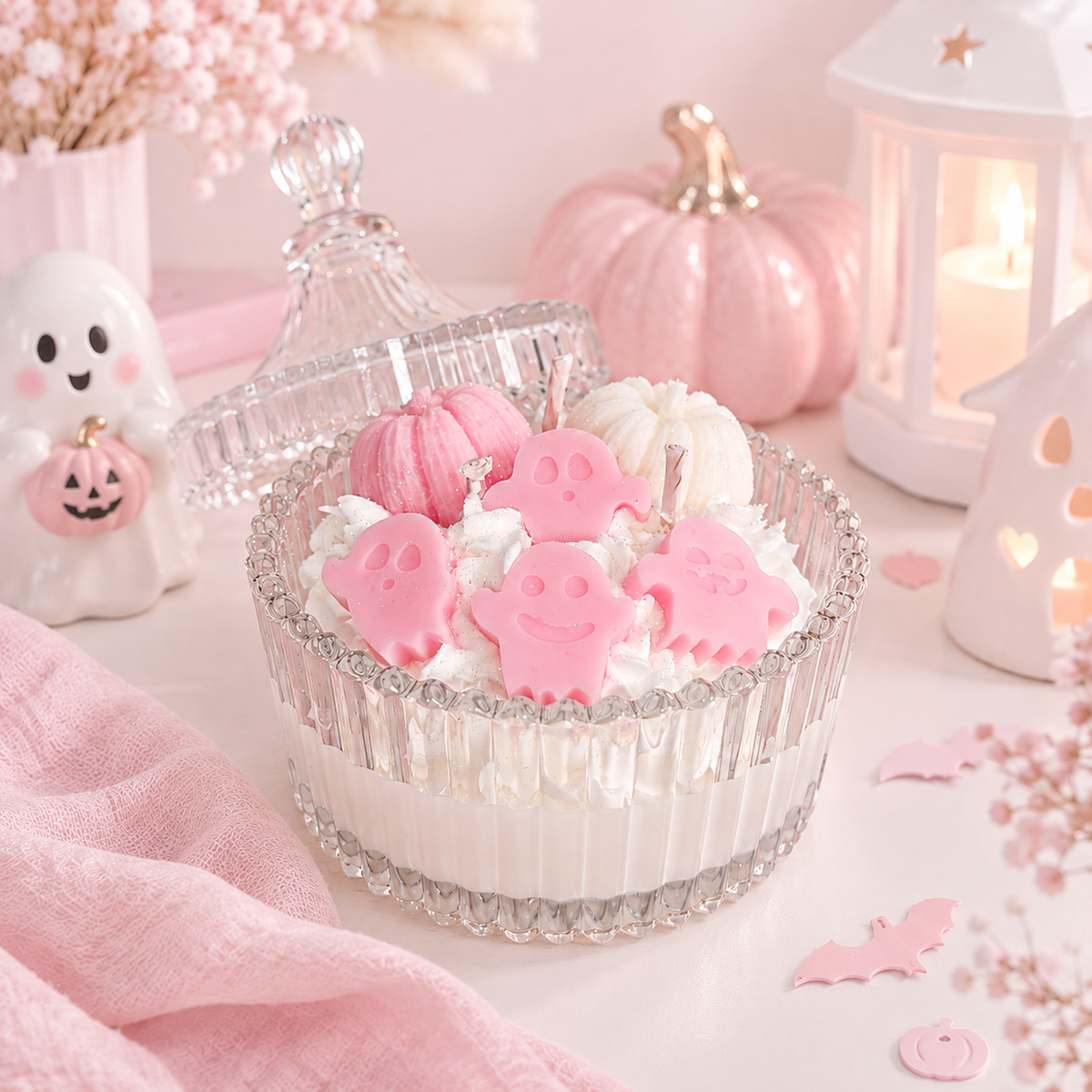 Kaanega lõhnaküünal "Sweet Boo!"