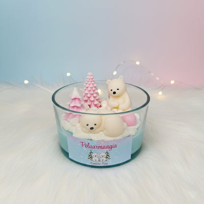 Suur lõhnaküünal "Polaarmaagia"