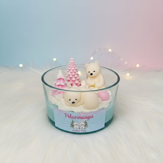 Suur lõhnaküünal "Polaarmaagia"