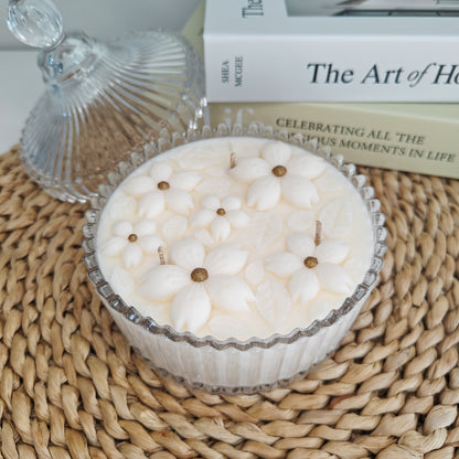 Suur lõhnaküünal "Lilled"