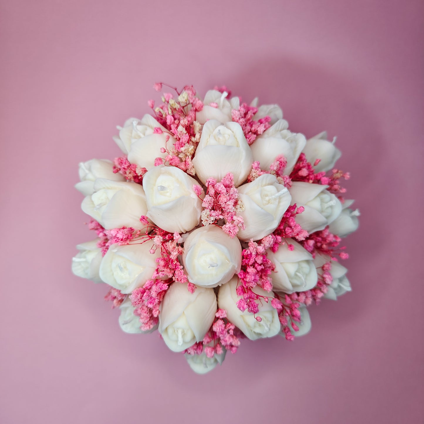 Küünlakimp "Blushing Tulips"