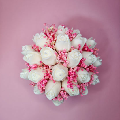 Küünlakimp "Blushing Tulips"